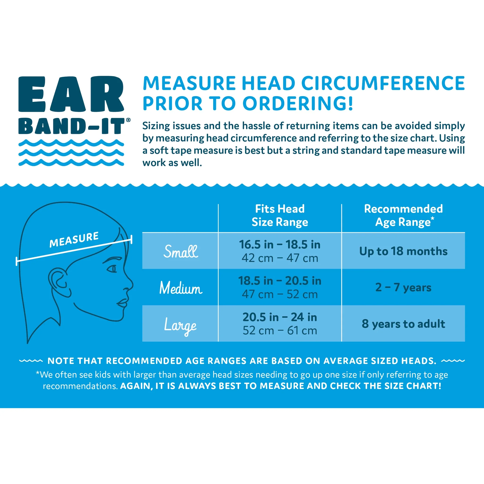 Ear Band-It® Swimmers Headband - Image 3