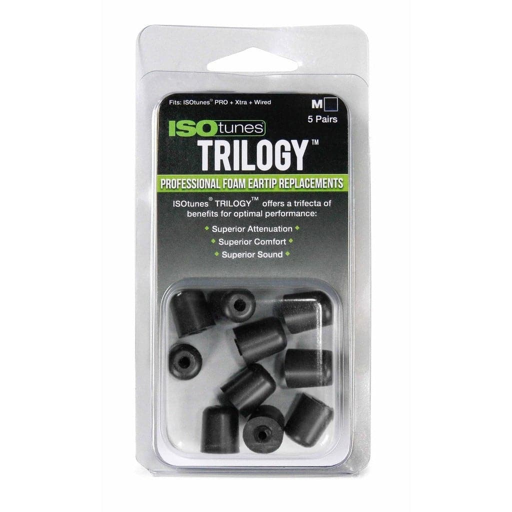 ISOtunes TRILOGY™ Foam Replacement Tips (5 pairs) - Image 3