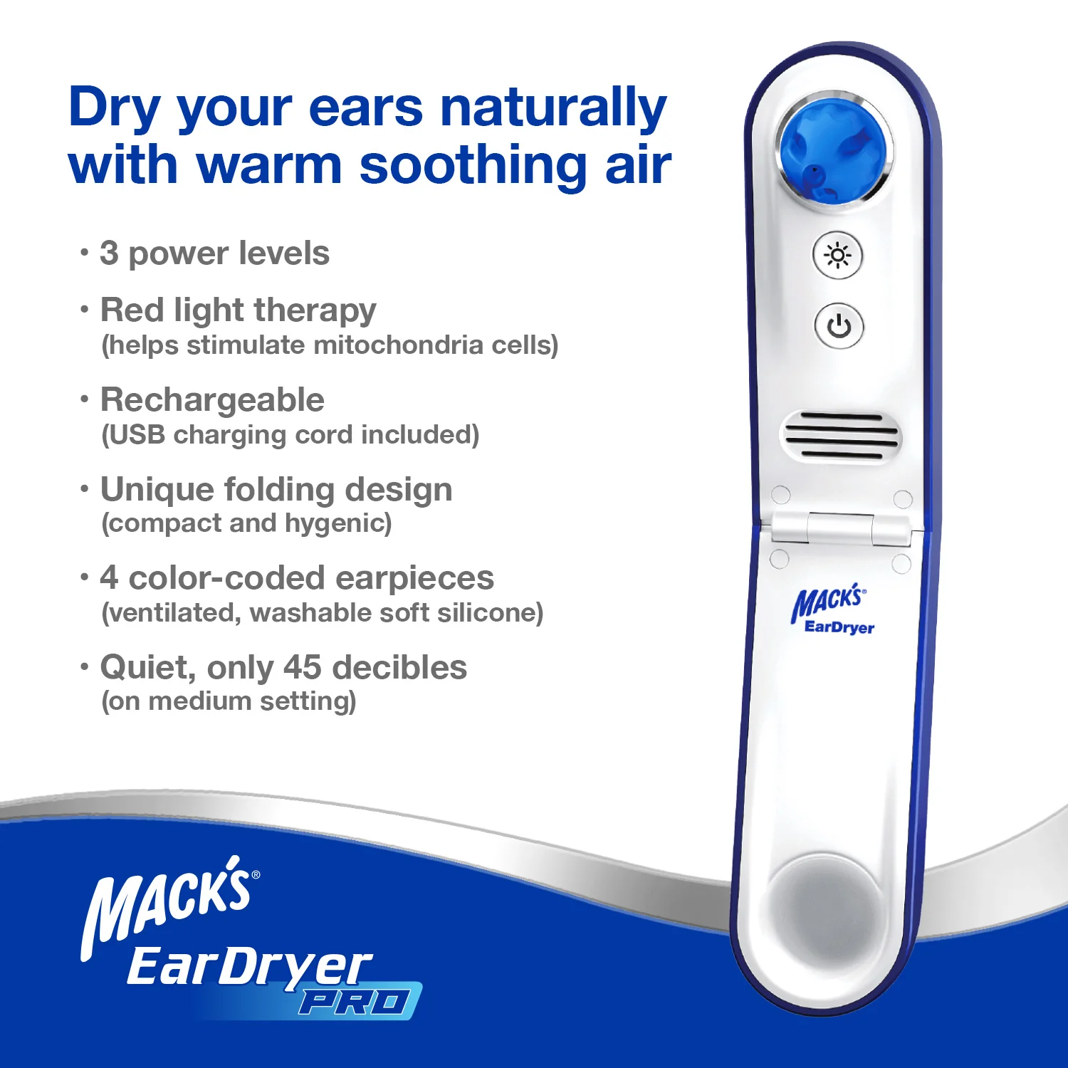 Macks EarDryer Pro for Swimmer's Ear - Image 3