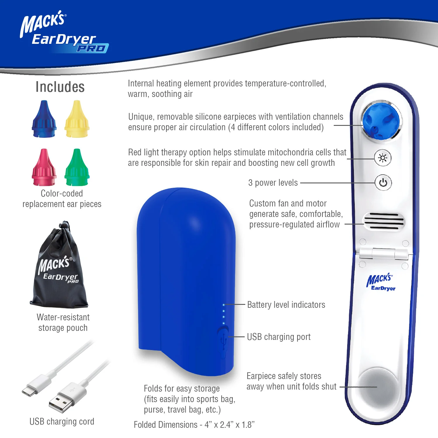 Macks EarDryer Pro for Swimmer's Ear - Image 7